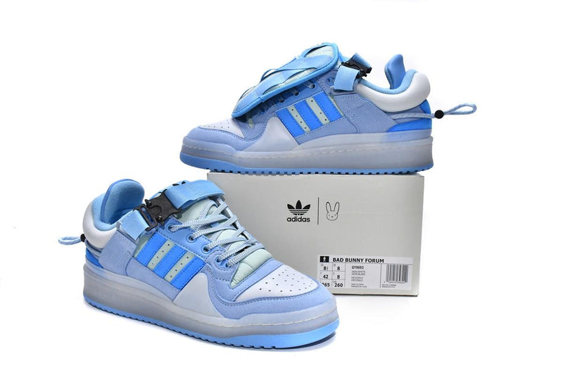 Bad Bunny x Adidas Forum Low Ice Blue