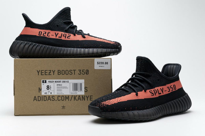 Yeezy Boost 350 v2 Core Black Red