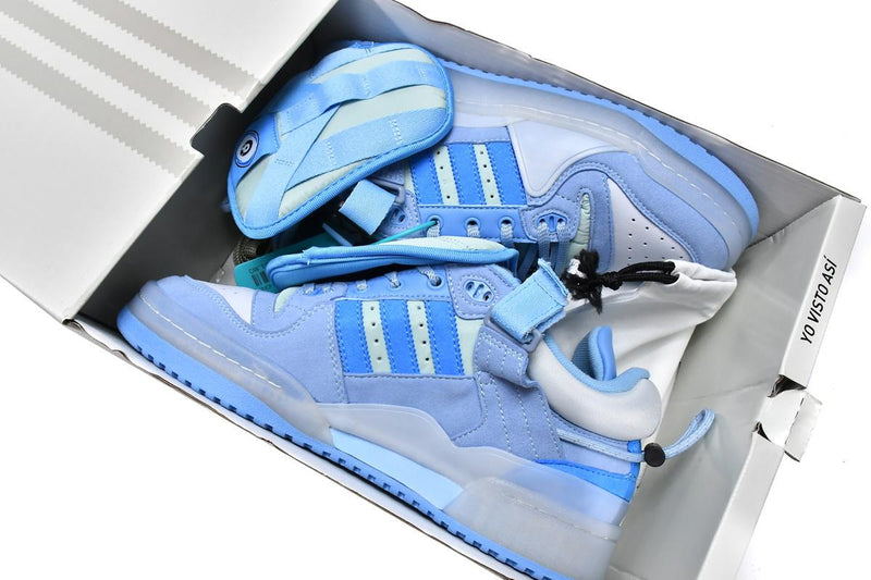 Bad Bunny x Adidas Forum Low Ice Blue