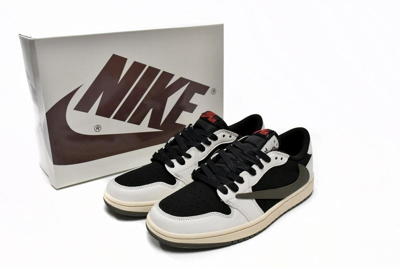Travis Scott x Air Jordan 1 Low Olive