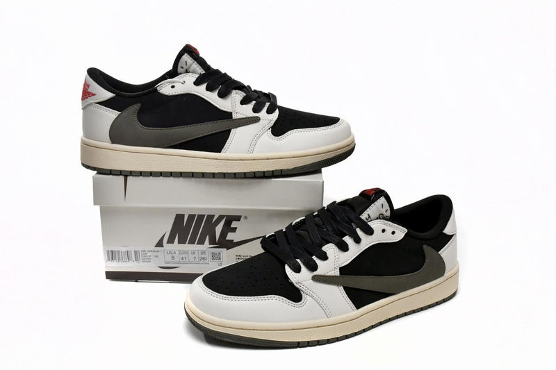 Travis Scott x Air Jordan 1 Low Olive